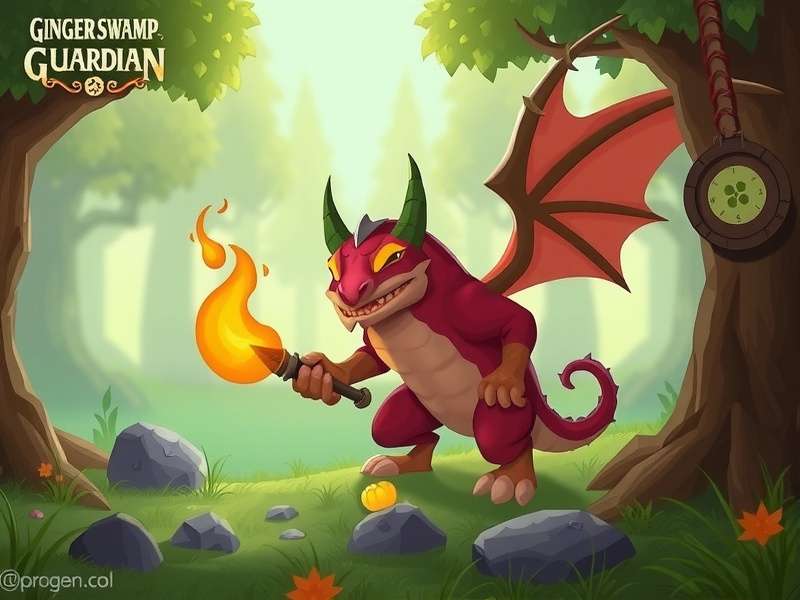 Ginger Swamp Guardian Game Screenshot